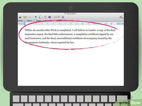 Image titled Draft a Construction Loan Agreement Step 19