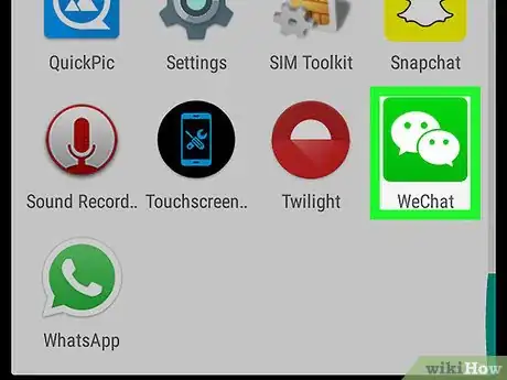 Image titled Delete a WeChat Contact on Android Step 1