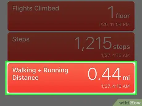 Image titled See How Many Miles You've Walked on an iPhone Step 4