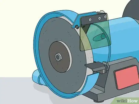 Image titled Adjust an Abrasive Stone on a Bench Grinder Step 17