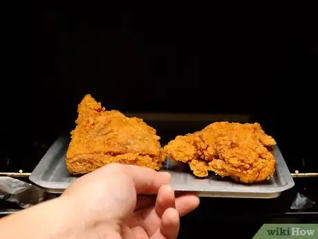 Image titled Reheat Fried Chicken Step 3