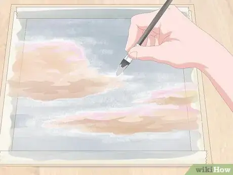 Image titled Paint Clouds with Watercolor Step 8