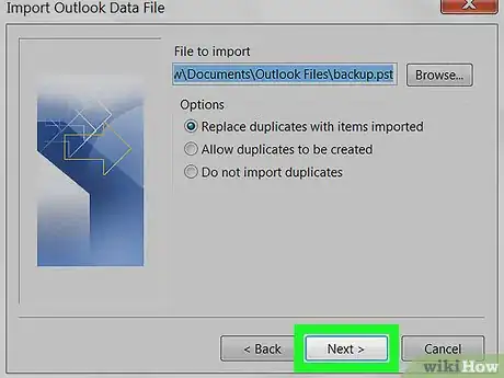 Image titled Import an Outlook PST File on PC or Mac Step 10