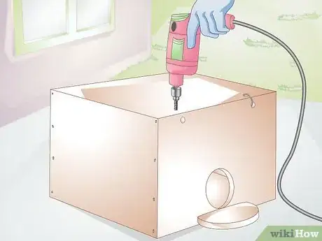 Image titled Make a Nesting Box for Parakeets Step 8