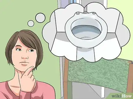 Image titled Poop While Standing up at a Toilet Step 1