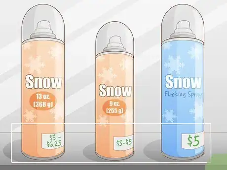 Image titled Choose a Can of Fake Snow Step 4