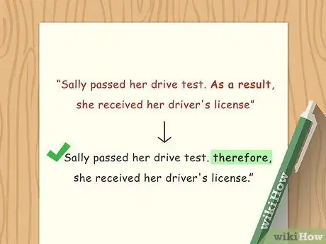 Image titled Use Therefore in a Sentence Step 2