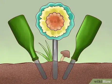 Image titled Make Inexpensive Flower Plate Garden Art Step 14