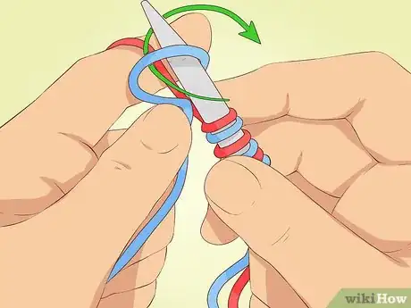 Image titled Knit a Two Color Italian Cast on Step 7