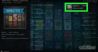 Add Specto to Kodi