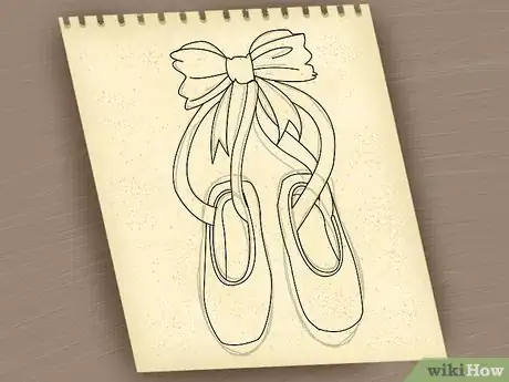 Image titled Draw Ballet Slippers Step 4