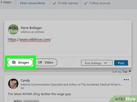 Image titled Post Something on LinkedIn on PC or Mac Step 4