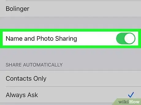 Image titled Share Your Profile in Messages on iPhone or iPad Step 4
