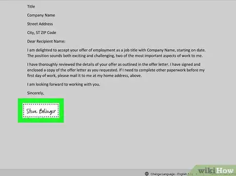 Image titled Add a Digital Signature in an MS Word Document Step 11