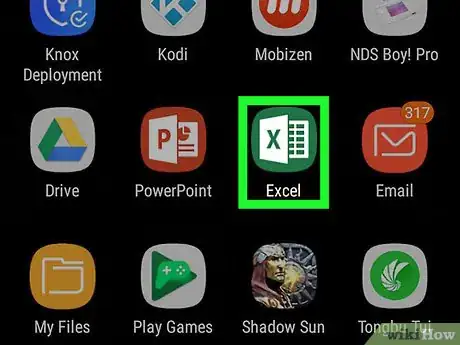 Image titled Create a Stacked Bar Chart in Excel on Android Step 1