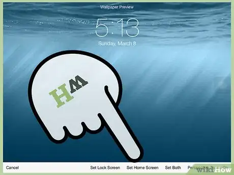 Image titled Change the Home Screen Background on an iPad Step 5