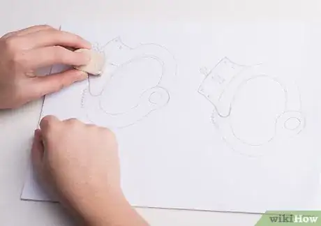 Image titled Draw Empty Handcuffs Step 9