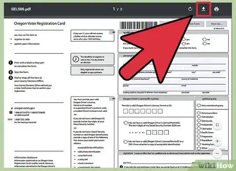Image titled Register to Vote in Oregon Step 8