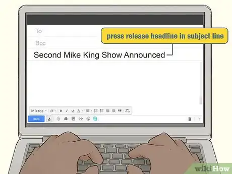 Image titled Address a Press Release Step 2