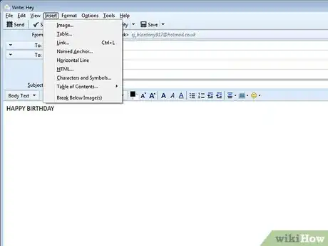 Image titled Add Animated Emoticons to Thunderbird's E‐Mail Step 2Bullet1