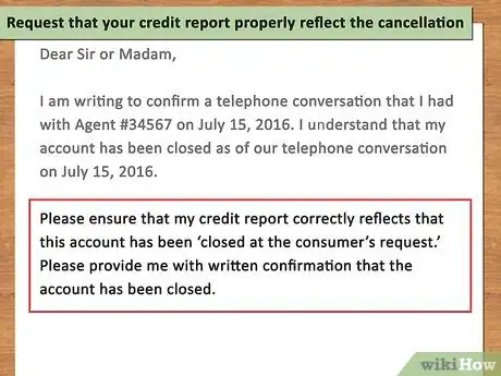 Image titled Write a Credit Card Cancellation Letter Step 9