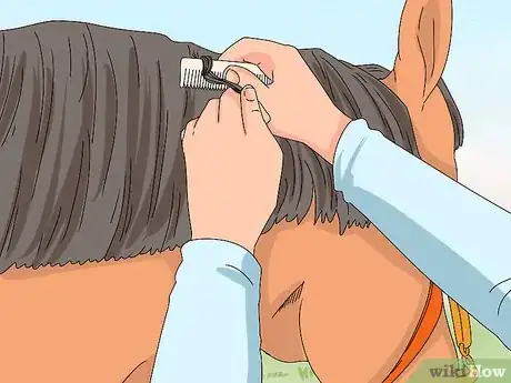 Image titled Pull a Horse's Mane Step 9