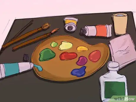 Image titled Transform a Miniature Wooden Birdhouse with Acrylic Paint Step 5