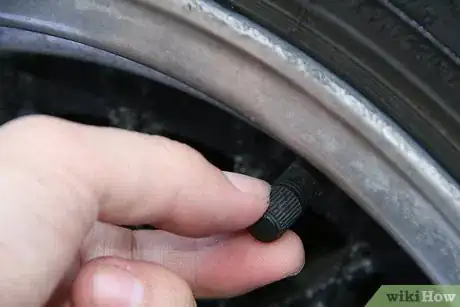 Image titled Check and Add Air to Car Tires Step 4