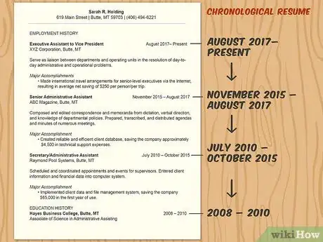 Image titled Begin a Resume Step 7