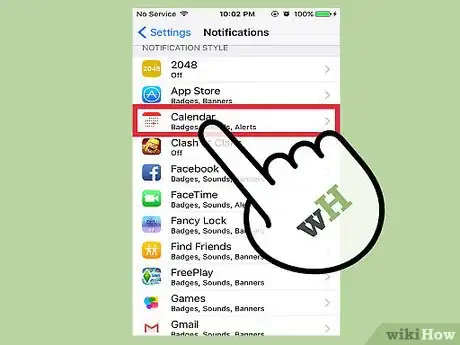 Image titled Turn Off Calendar Notifications on an iPhone Step 3