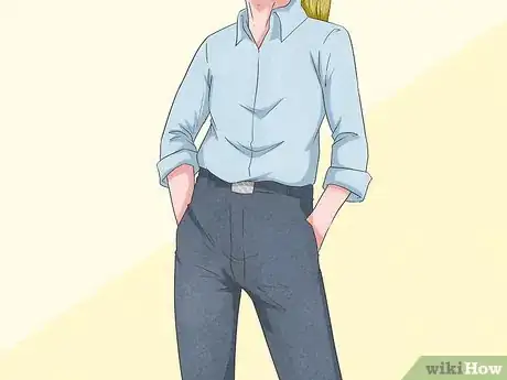 Image titled Wear a Dress Shirt with Jeans Step 4