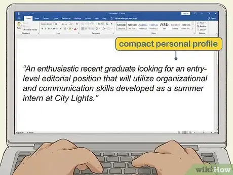 Image titled Write a CV (Curriculum Vitae) Step 9