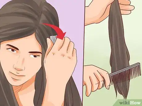 Image titled Care for Hair Extensions Step 1