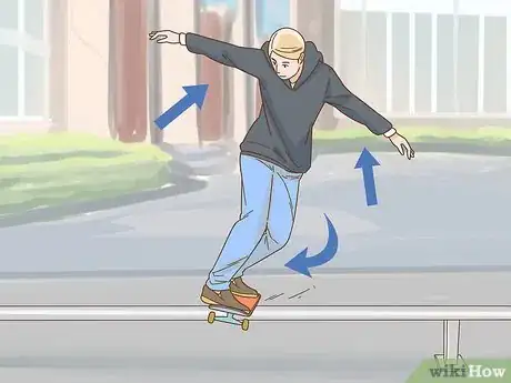 Image titled Frontside Boardslide Step 7