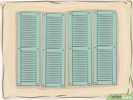 Image titled Paint Louvered Shutters Step 2