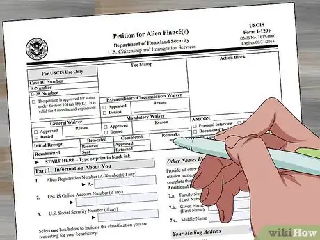 Image titled File for a K1 Visa Step 3