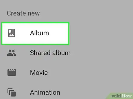 Image titled Create an Album on Google Photos Step 3