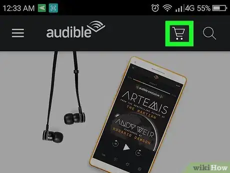 Image titled Purchase an Audible Audiobook on Android Step 2