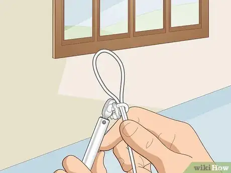 Image titled Hang Curtains with Wire Step 8