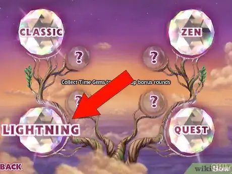 Image titled Play Lightning Mode in Bejeweled 3 Step 1