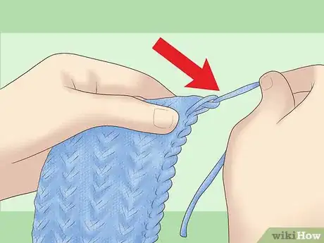 Image titled End Knitting a Scarf Step 7
