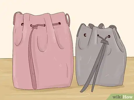 Image titled Accessorize with a Bucket Bag Step 1