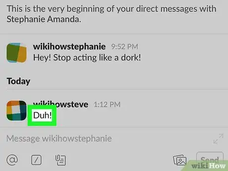 Image titled Delete a Direct Message on Slack on iPhone or iPad Step 7