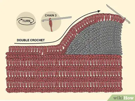 Image titled Crochet a Christmas Stocking Step 20