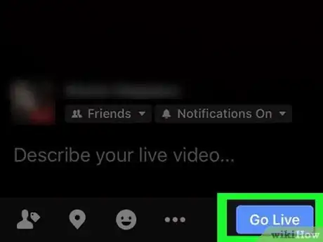 Image titled Publish a Live Video on Facebook Step 4