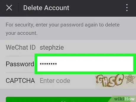 Image titled Delete a WeChat Account on Android Step 9