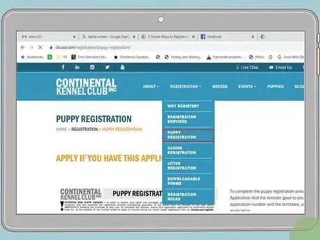 Image titled Register a Dog with the CKC Step 2