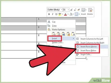 Image titled Add Another Row in Microsoft Word Step 11