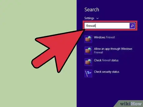 Image titled Add Exceptions to Windows 8 Firewall Step 1