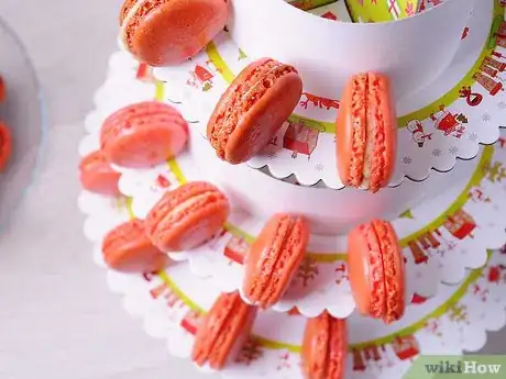 Image titled Make a Tiered Macaron Cake Step 19
